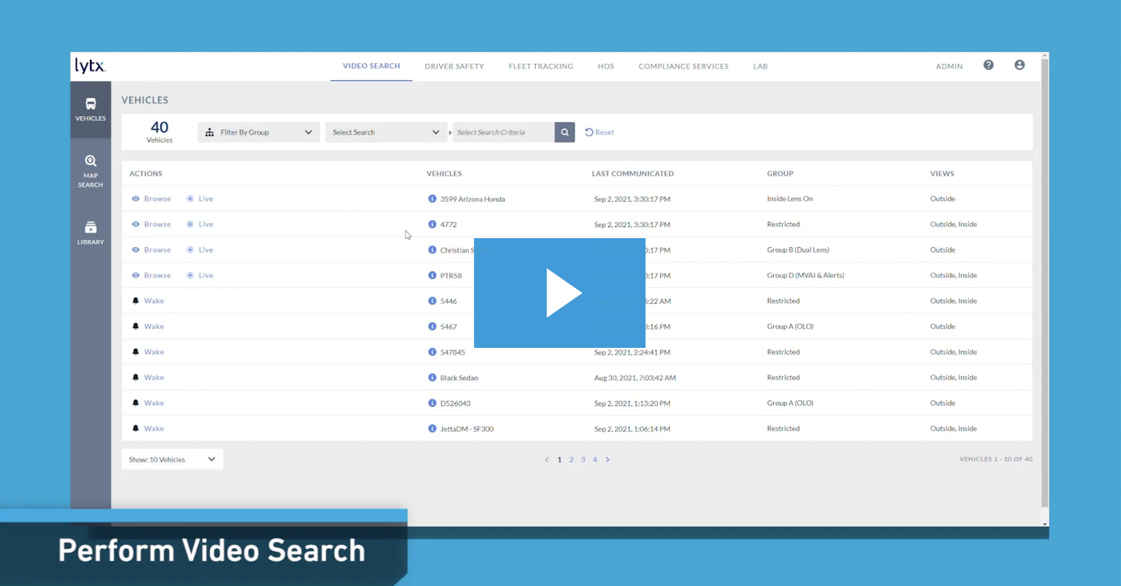 Feature focus: Lytx video search capabilities
