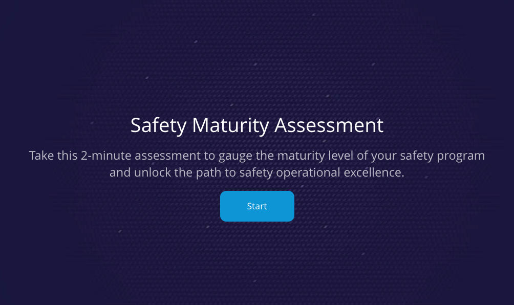 Safety maturity assessment