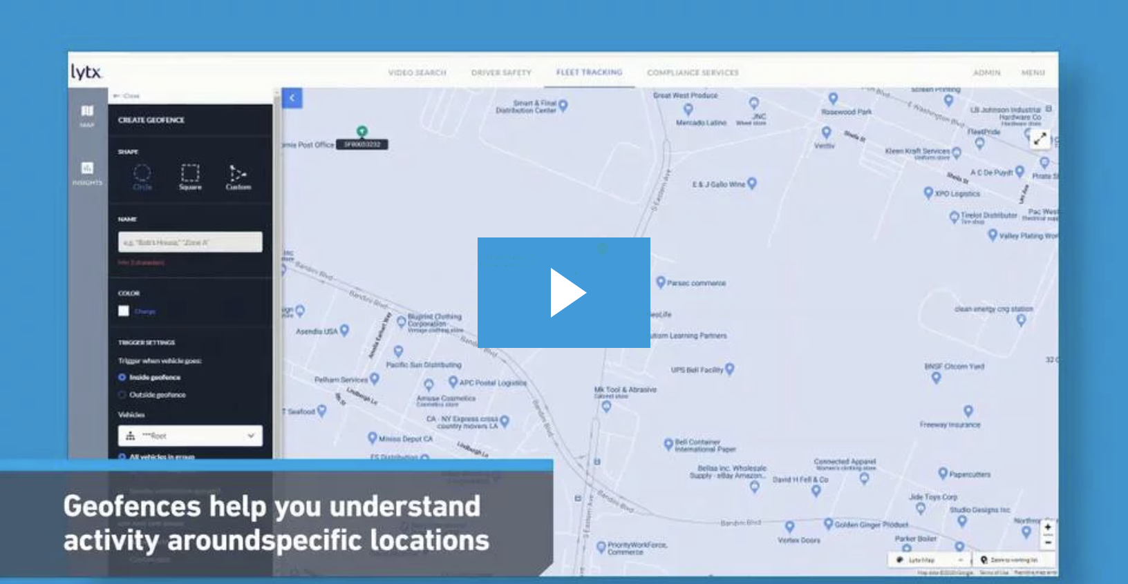 Video Feature Focus: Fleet Tracking Map