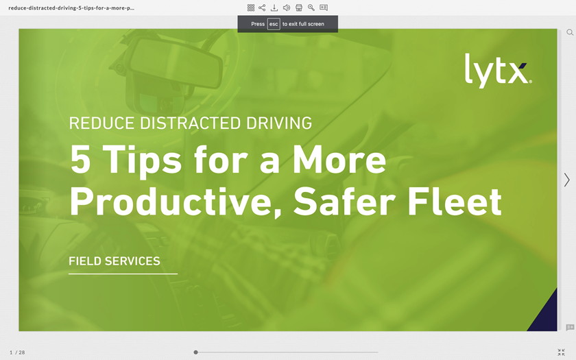 eBook Reduce Distracted Driving