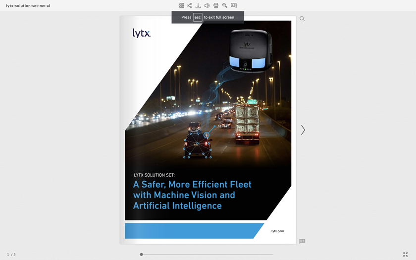 eBook Lytx Solution Set: MV+AI
