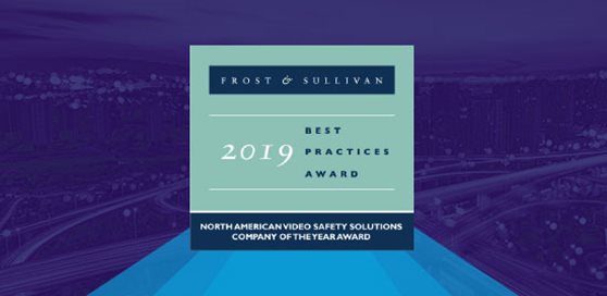 Lytx is the Frost & Sullivan Company of the Year for Video Safety Solutions