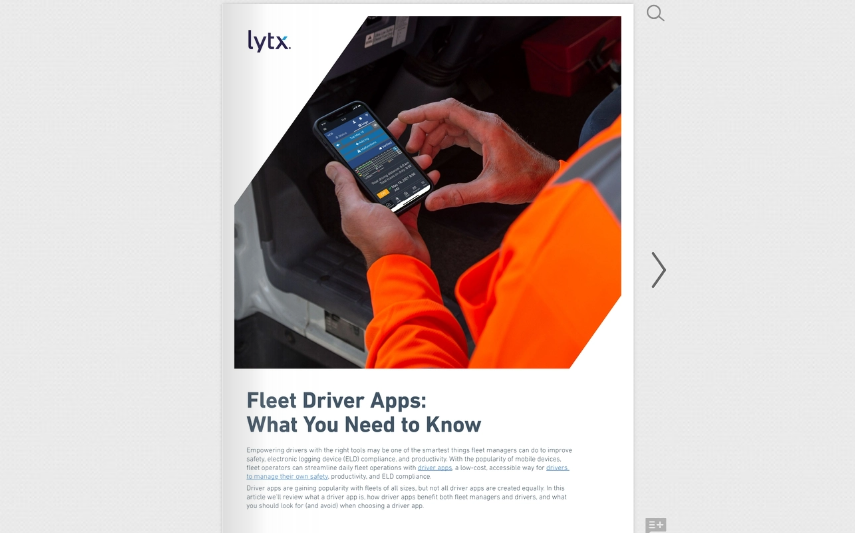 eBook Fleet Driver Apps: What You Need to Know