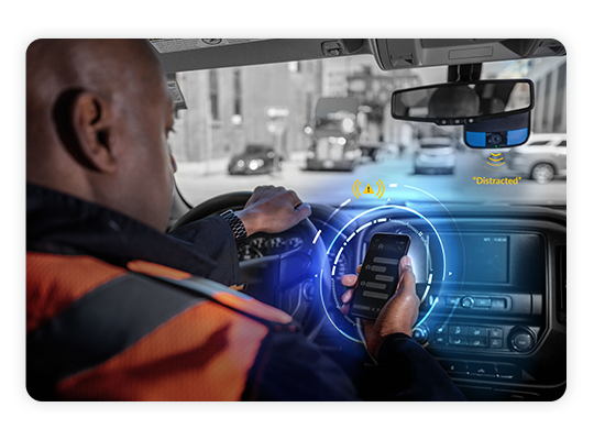 distracted driver DriveCam alert